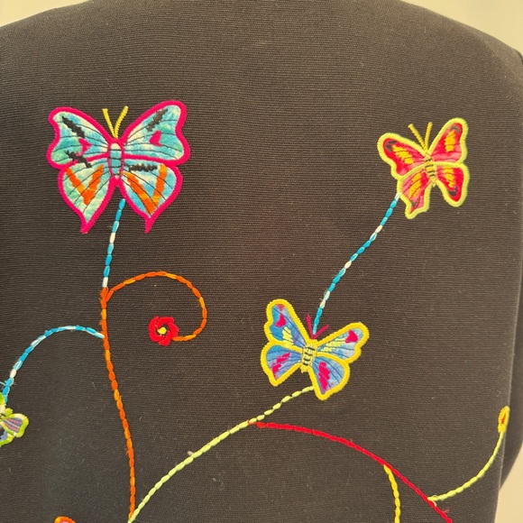 Vintage Draper’s Damons Puffin Island Butterfly Jacket Size MP Rare Collectible - Picture 5 of 11